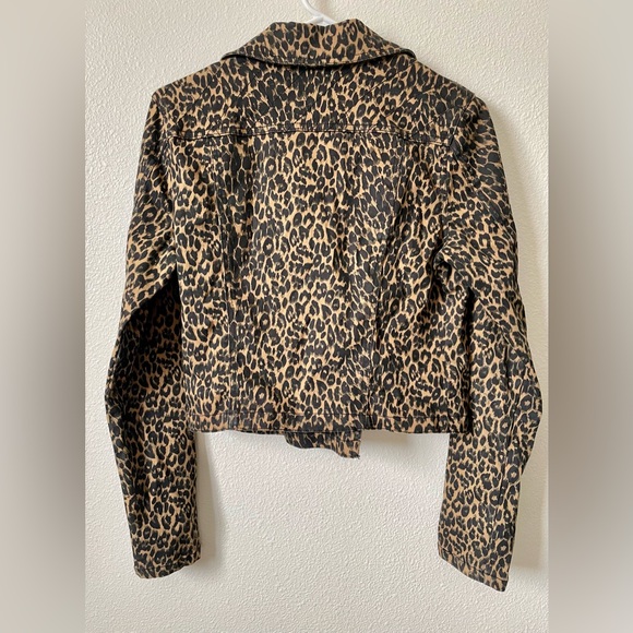 Silence + Noise Leopard Print Moro Jacket from Urban Outfitters - Picture 3 of 3